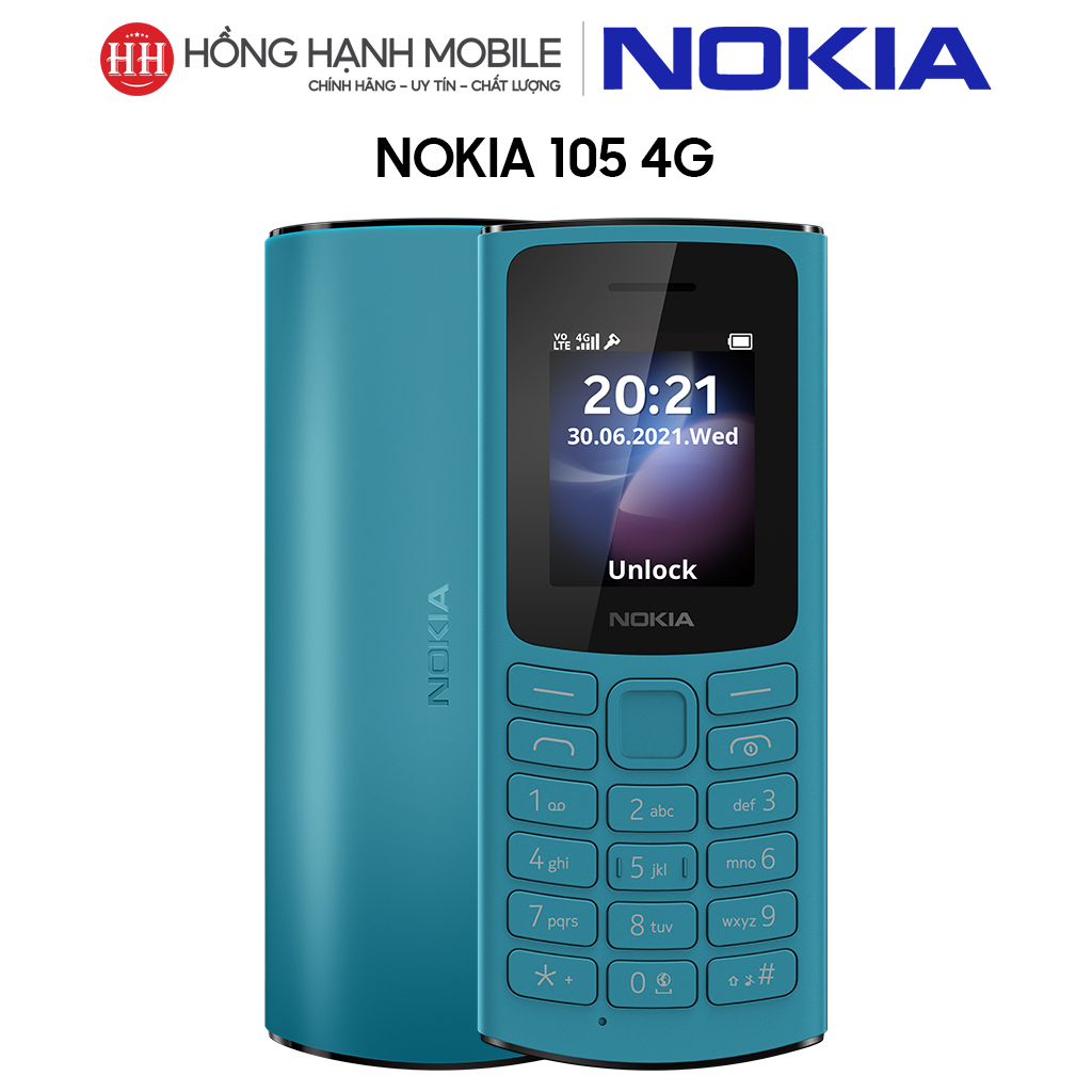 Điện Thoại Nokia 105 4G - Hàng Chính Hãng