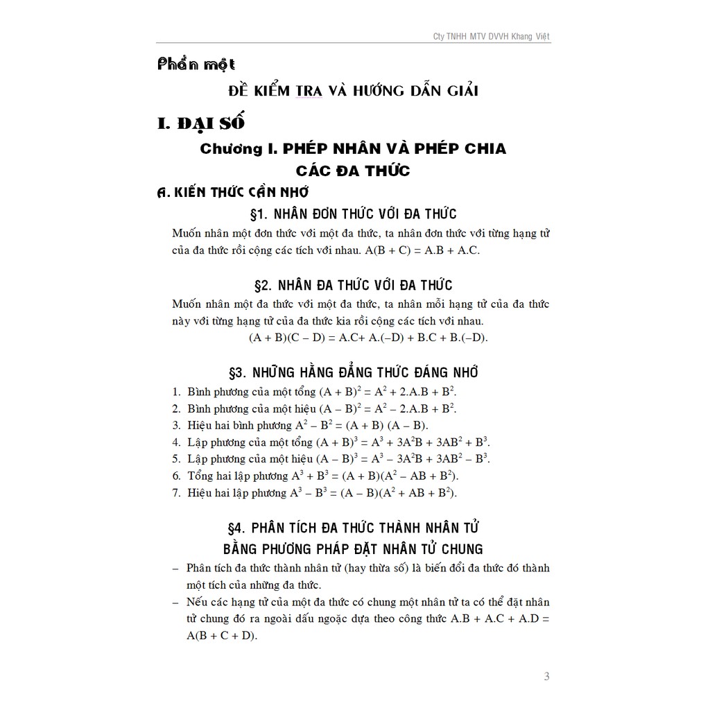 Sách - 100 Đề Kiểm Tra Toán Lớp 8