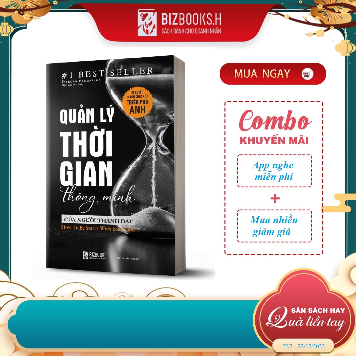 Quản lý thời gian thông minh của người thành đạt: Bí quyết thành công của triệu phú Anh_ Sách_ Bizbooks_