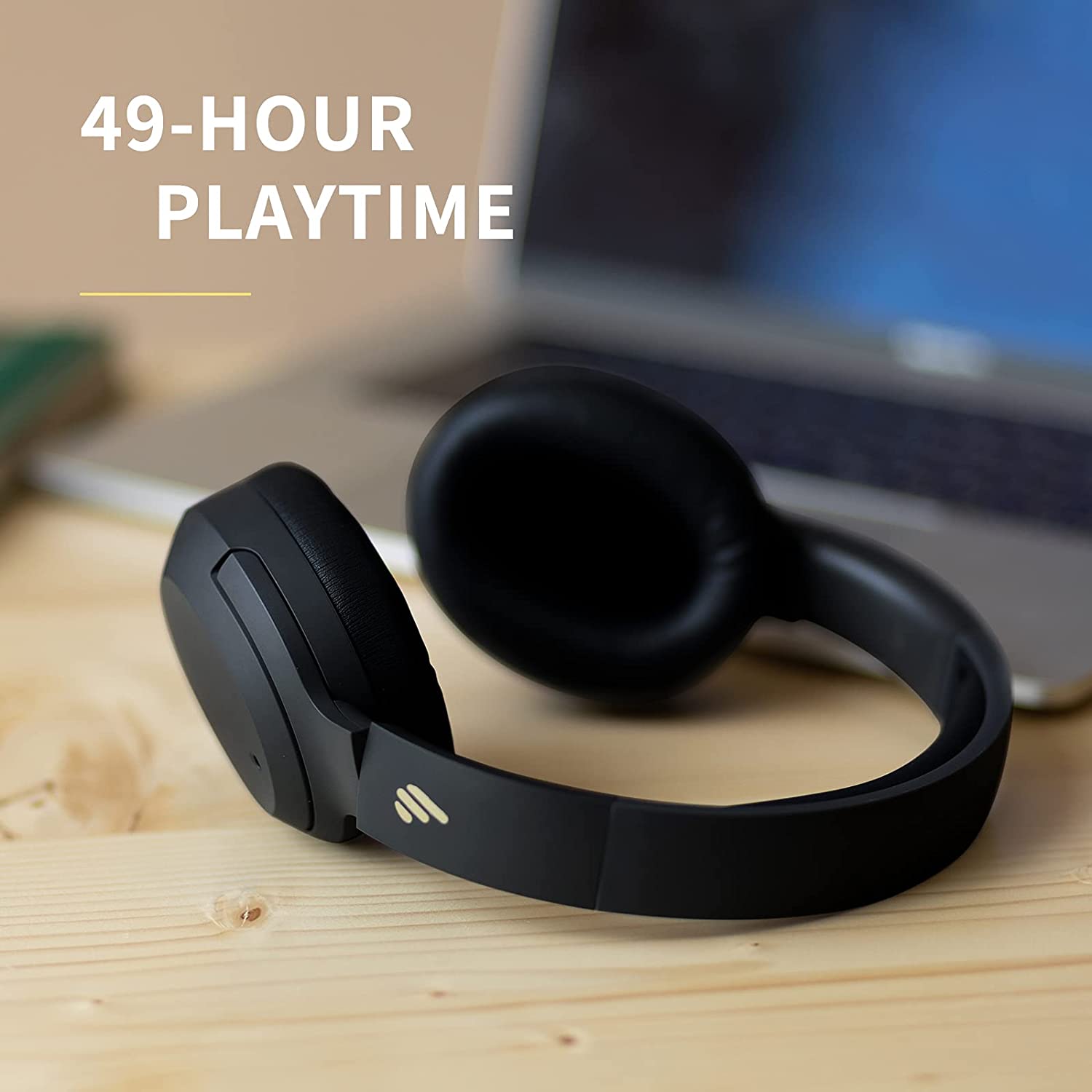 Tai nghe bluetooth 5.0 EDIFIER W820NB Over-ear HI-RES Thời lượng pin lên đến 49 giờ - Chống ồn chủ động ANC - Hàng chính hãng