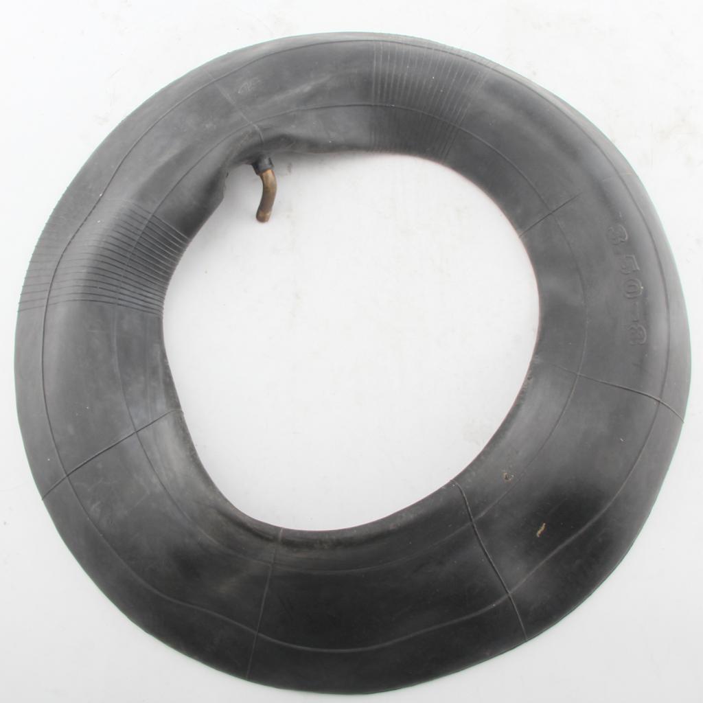 2pcs 3.50"X8" 3.50-8 3.5-8 3.50/8 BLACK RUBBER TYRE INNER TUBE BENT VALVE STEM