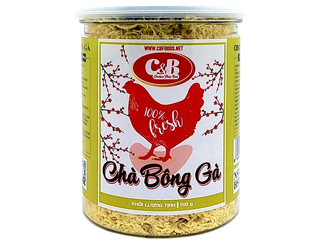 Chà Bông Gà C&B Hộp 150 Gram