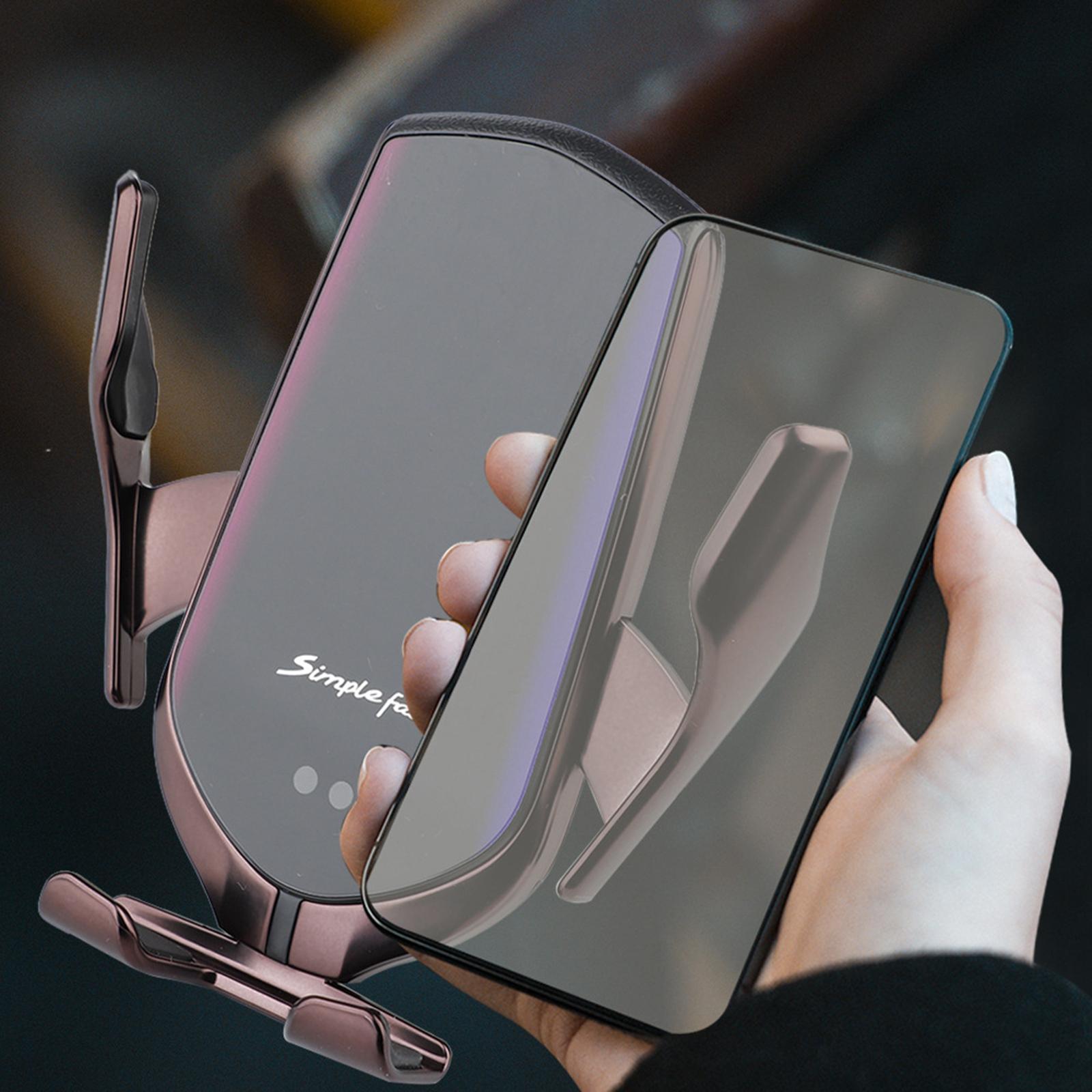 Wireless Car Charger, Air Vent Holder, Auto Clamp QI 10W Fast Charging Car Charger Holder for  X / 8 / 8P / XR / XS