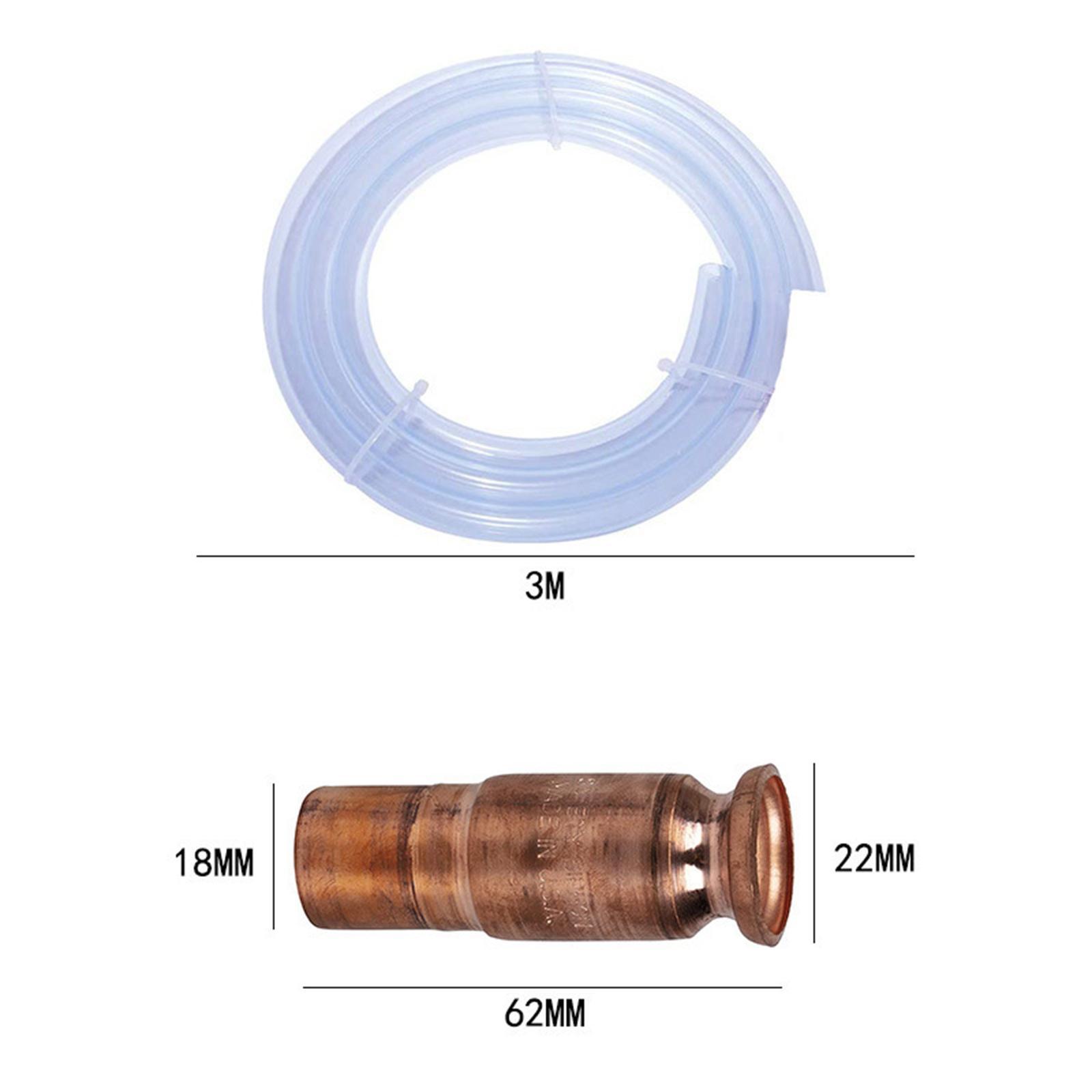 Transparent Siphon Hose 3/4 inch Length 9.9ft for Gasoline Gas Transfer