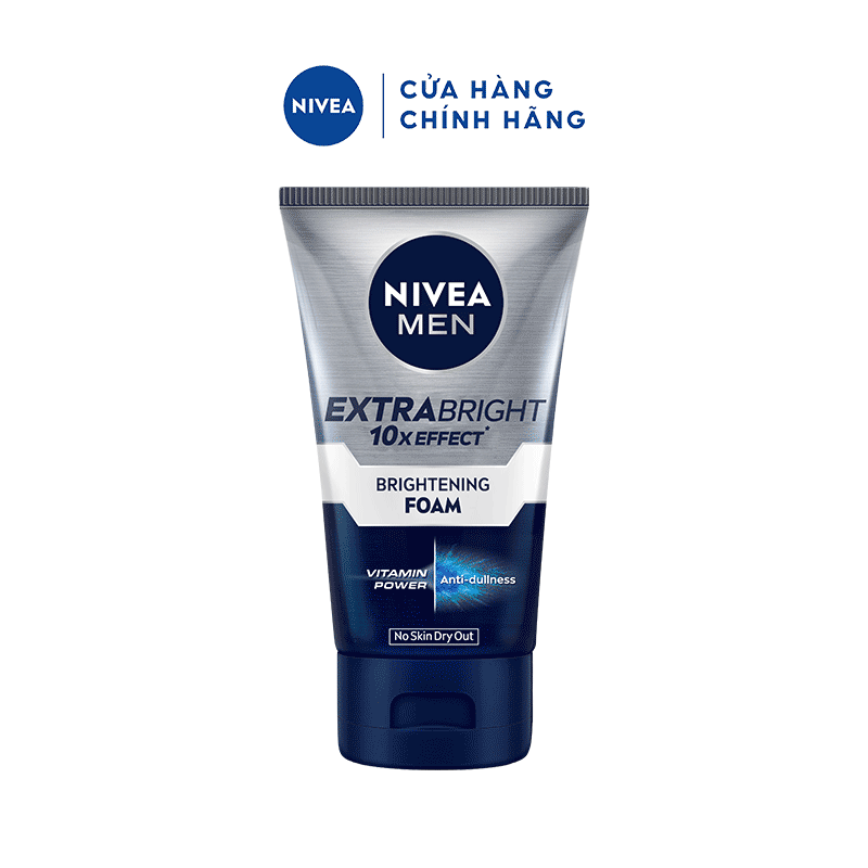 Sữa Rửa Mặt Sáng Da Nivea Men 88836