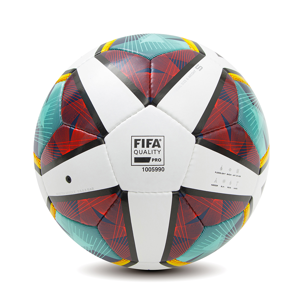 Bóng đá ngoài trời khâu tay DELTA 9968-5K size 5 tiêu chuẩn FIFA, chất liệu da PU dùng cho 12 tuổi trở lên, chơi trên mọi loại sân.