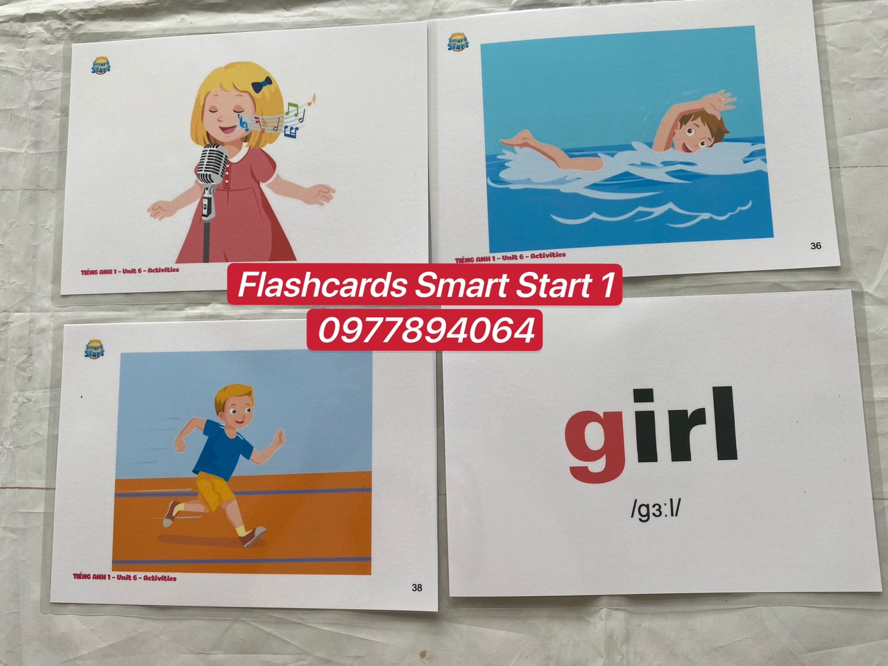 FLASHCARD TIẾNG ANH LỚP1-2- chương trình Smart Start mới nhất bộ giáo dục