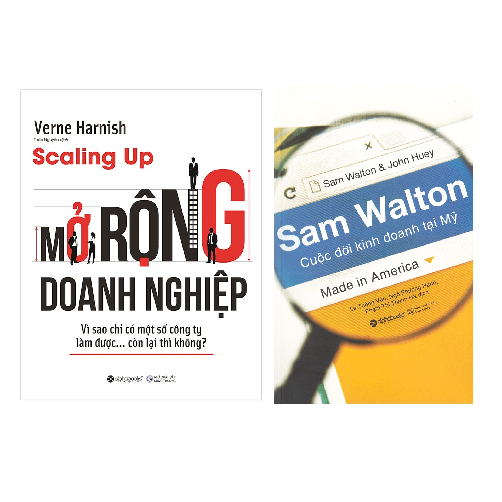 Combo Sách Kinh Doanh :  Sam Walton - Cuộc Đời Kinh Doanh Tại Mỹ + Scaling up - Mở Rộng Doanh Nghiệp