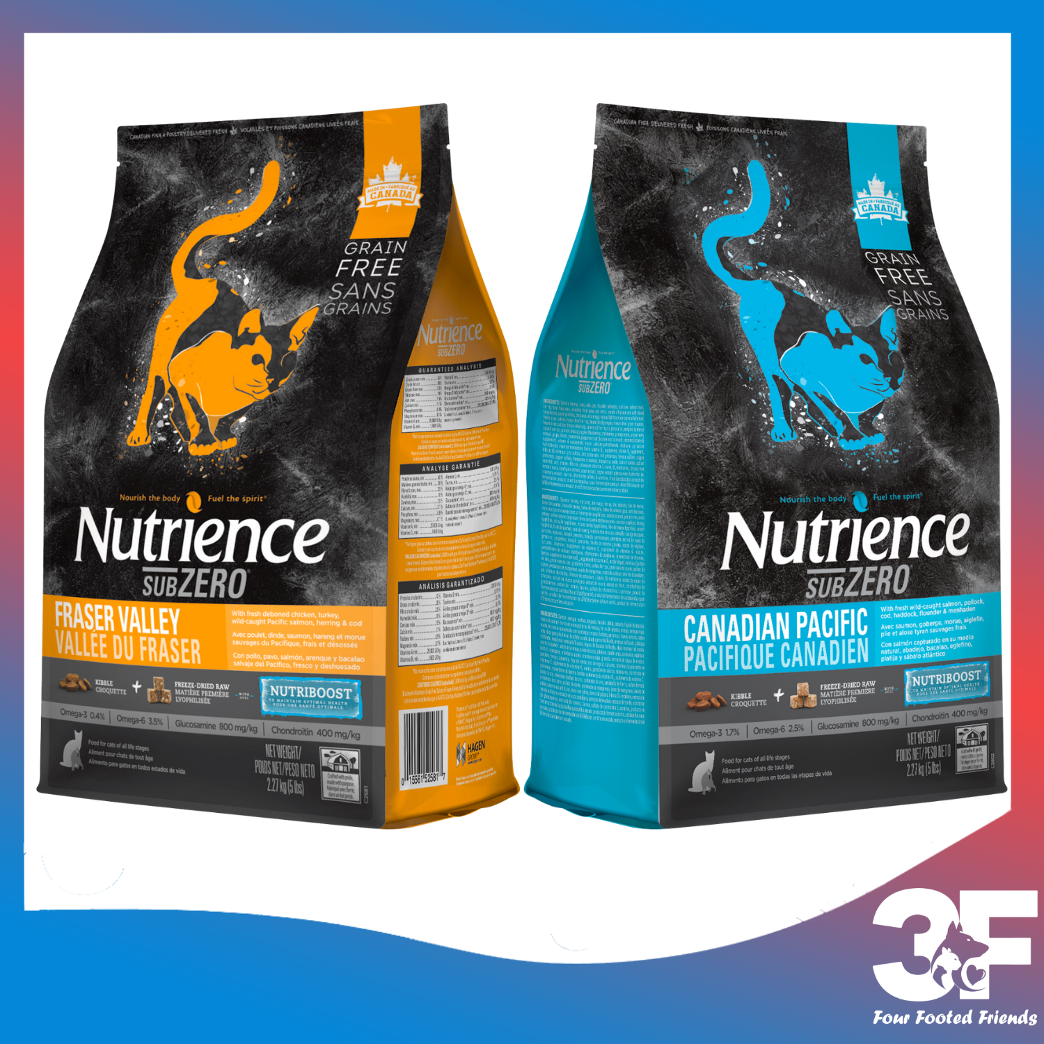 Thức Ăn Hạt Cho Mèo Mọi Lứa tuổi Nutrience Subzero