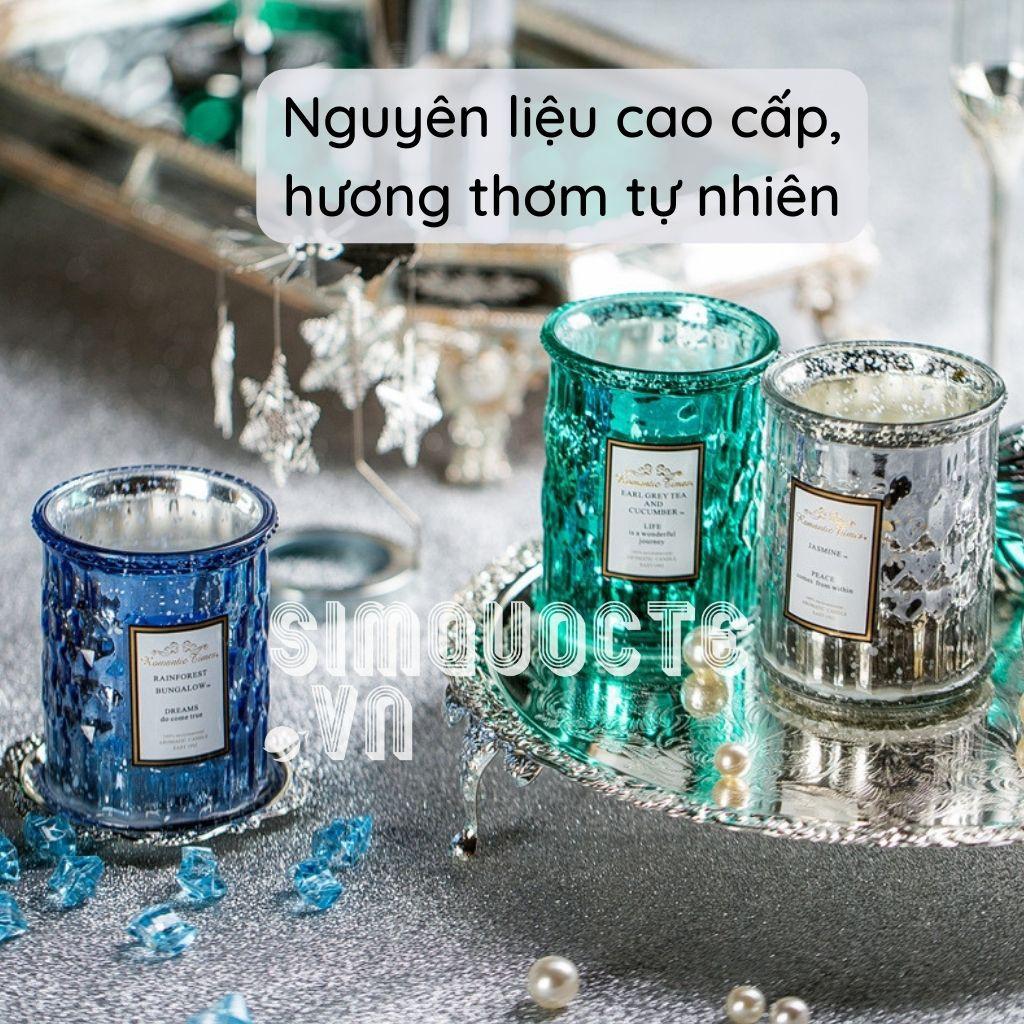 Nến thơm tinh dầu thiên nhiên 3 tầng hương Romantic Times