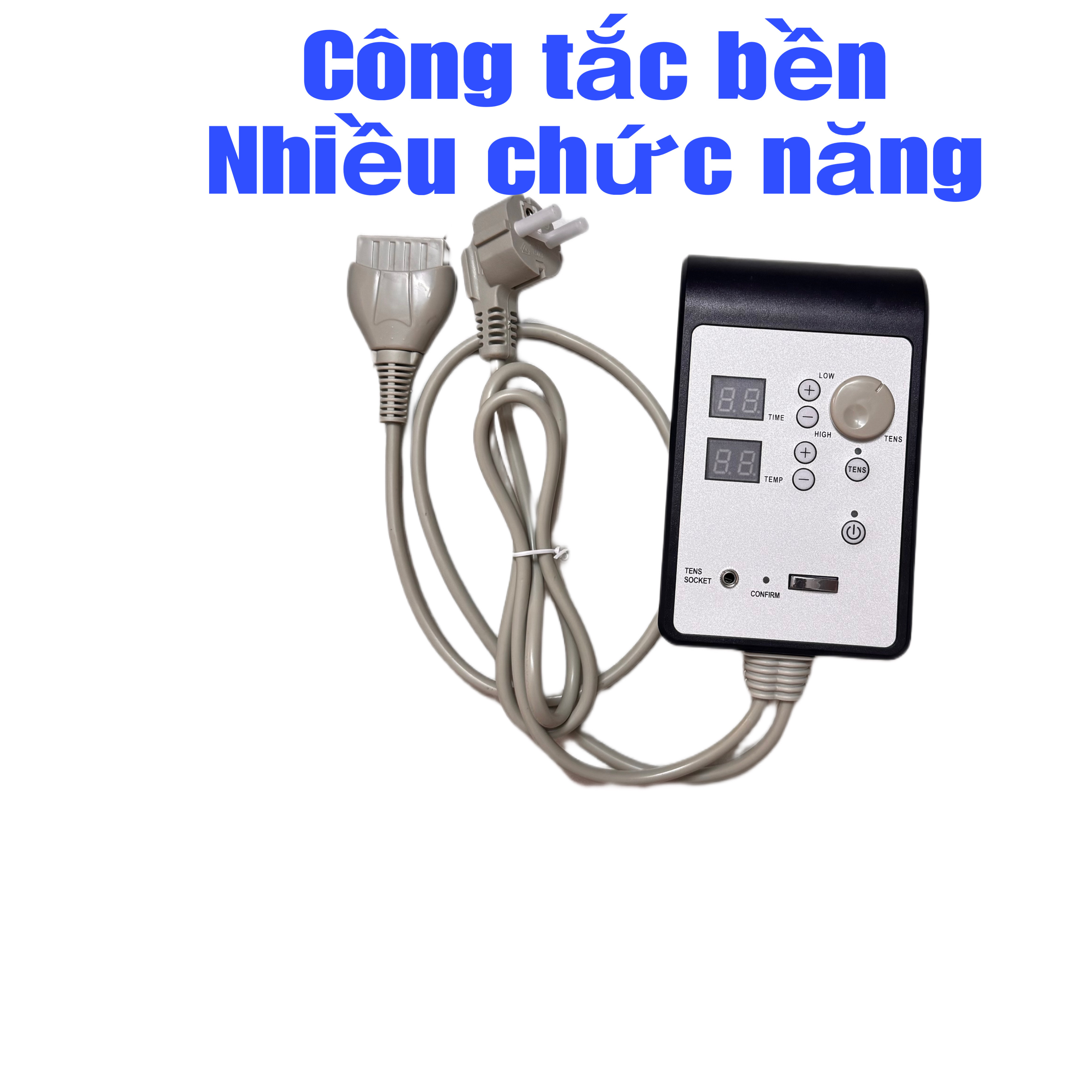 Thảm đá nóng hàn quốc 80x170cm đèn photon, sóng PEMF giảm đau nhức cơ thể