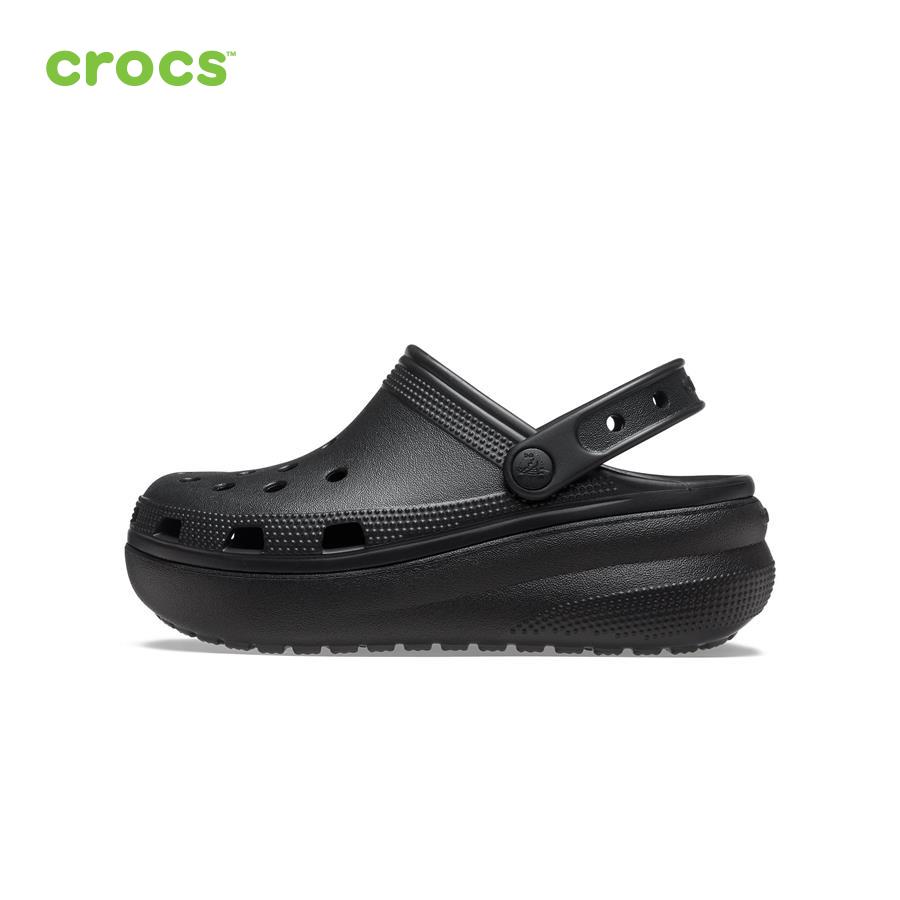 Giày lười trẻ em Crocs FW Classic Clog Kid Cutie Black - 207708-001