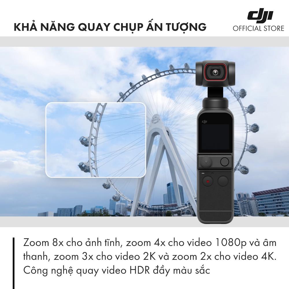Máy Quay Bỏ Túi DJI Osmo Pocket 2 máy quay phim chống rung 4K 60fps