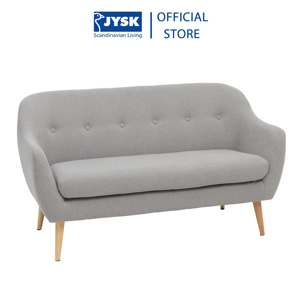 Sofa 2.5S Alunda Vải Polyester JYSK (169.5 x 82 cm) - Xám