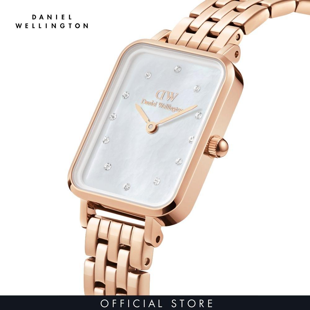 Đồng hồ Nữ Daniel Wellington Lưới - 5-Link Quadro Lumine 20x26 DW00100620