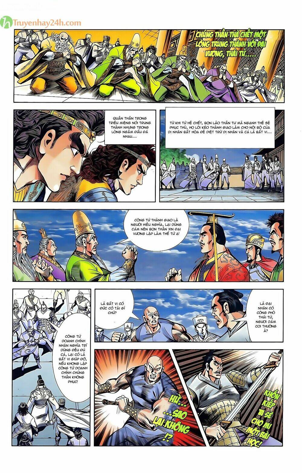 thiên tử truyền kỳ 2 - tần vương doanh chính chapter 40 11
