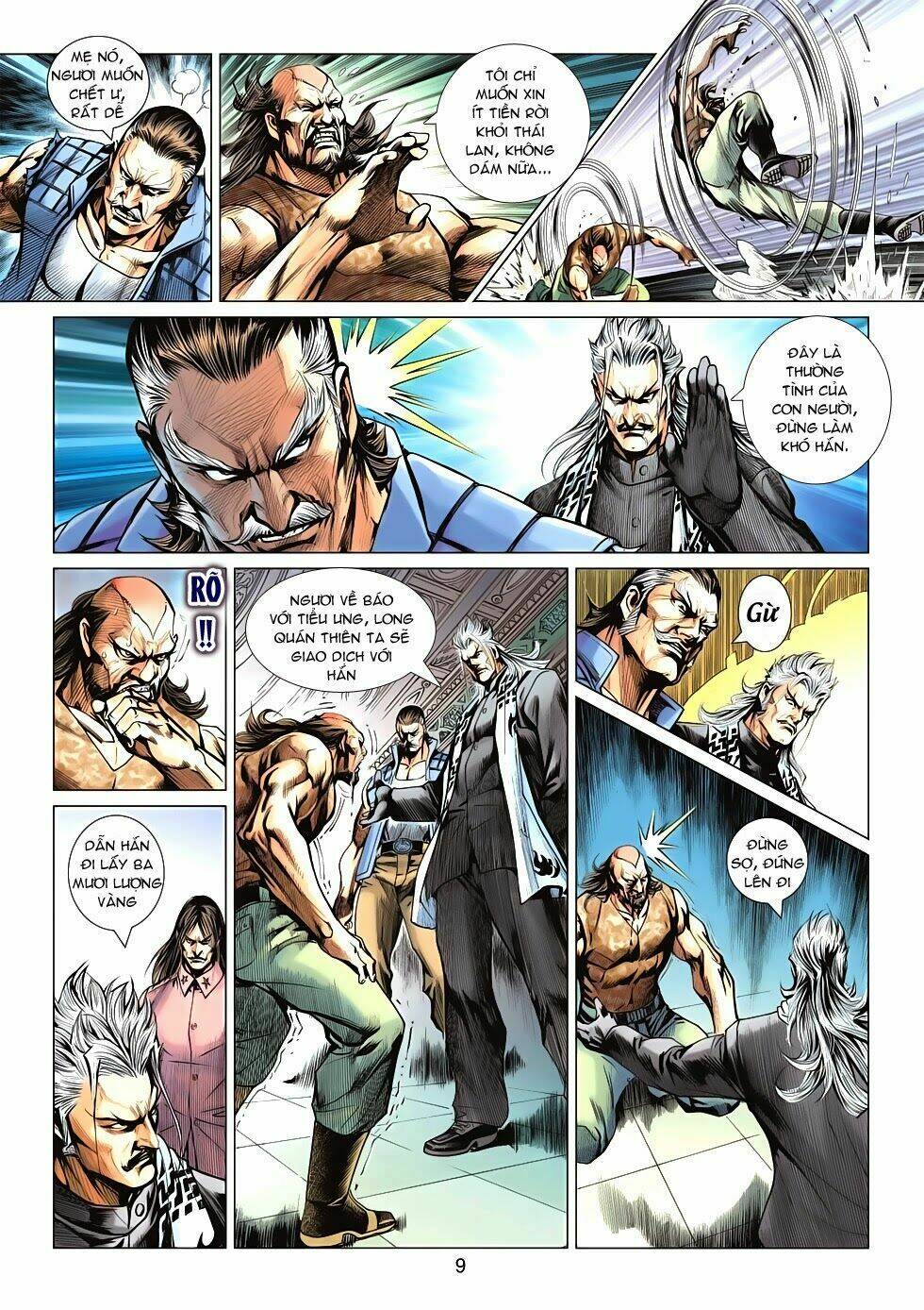 tân tác long hổ môn chapter 587 9