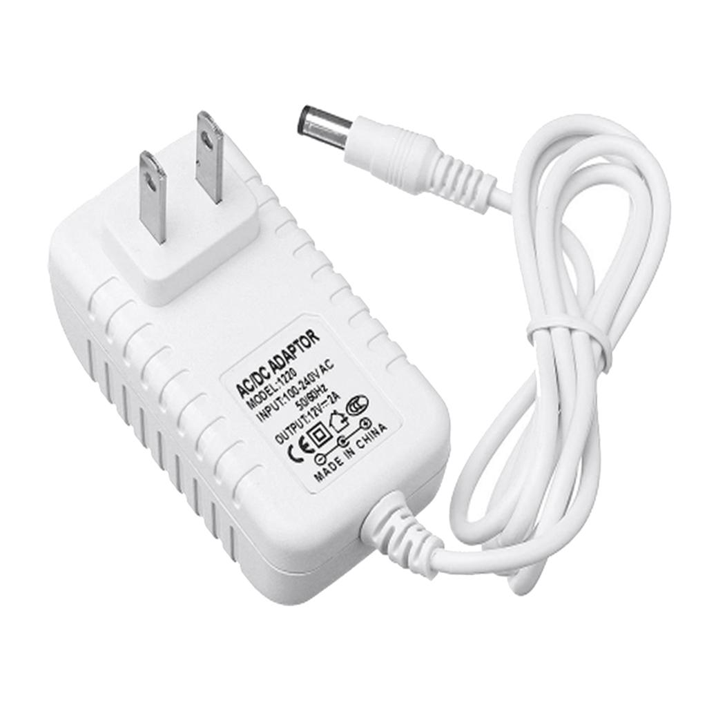 LED Lighting Power Adapter,, AC 100-240V to DC 12V, Switching Power Supply, US Plug Power Converter for LED Strip Light and More