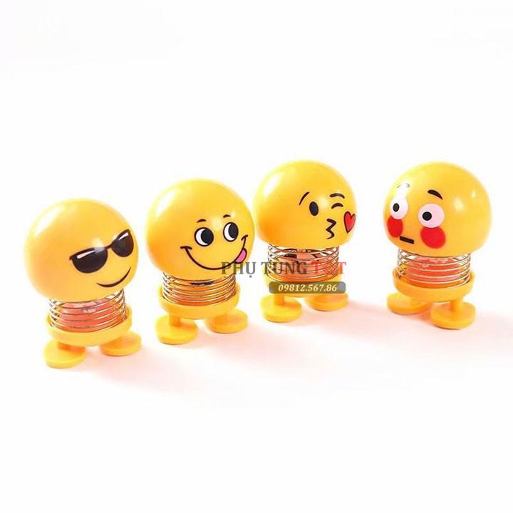 Mặt cười lò xo nhún ngộ nghĩnh có đèn hộp và hương thơm tự nhiên