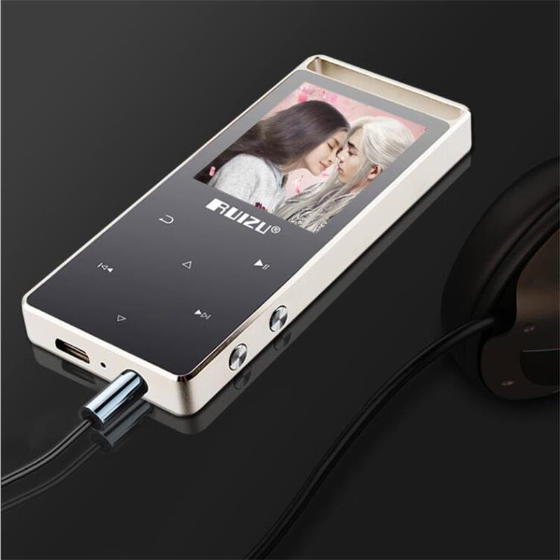 Ruizu D01 Bluetooth - Máy nghe nhạc MP3 Lossless thể thao HiFi Bộ Nhớ Trong 8GB - Hàng Chính Hãng