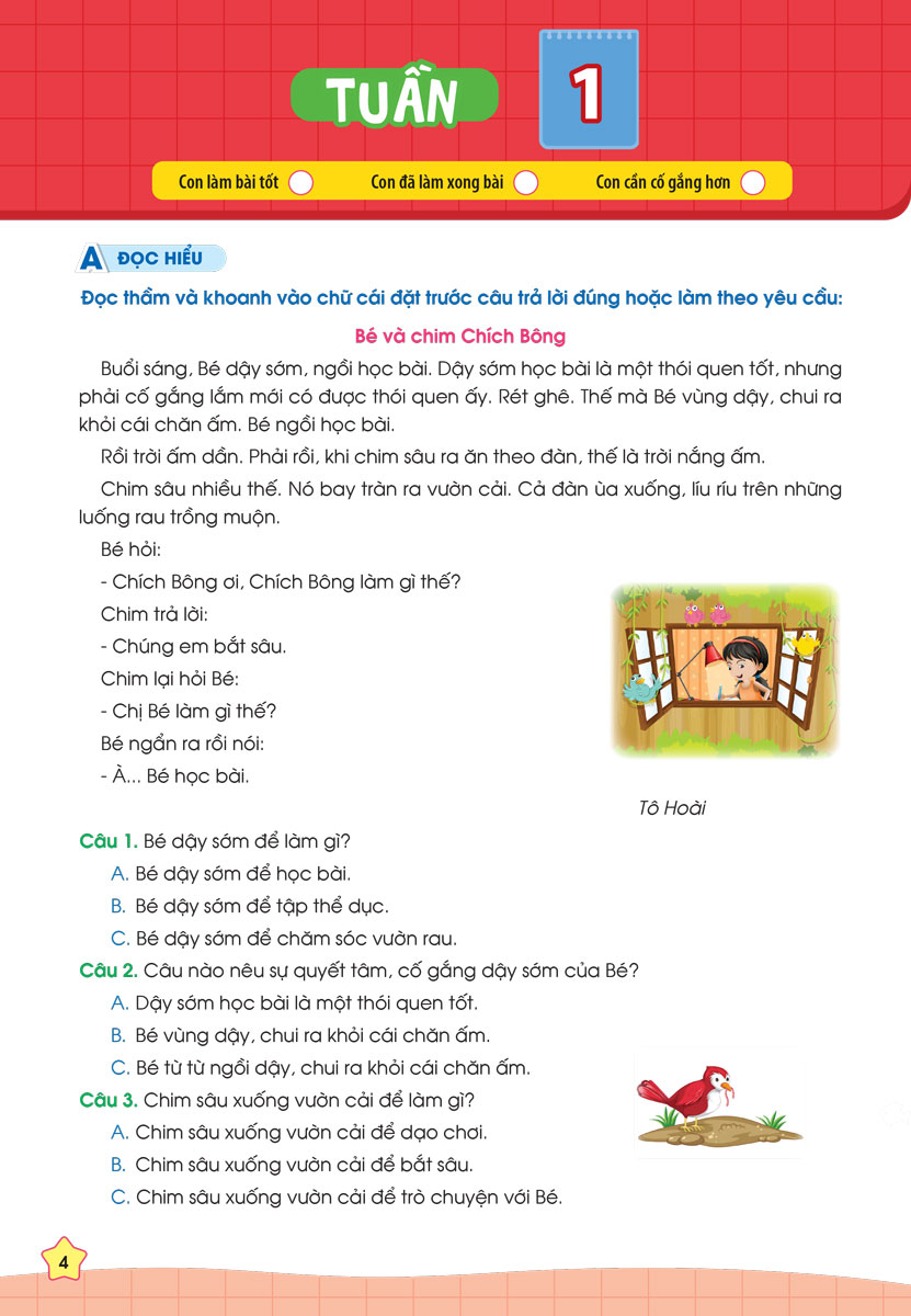 Phiếu Bài Tập Cuối Tuần Tiếng Việt 2 _MEGABOOK
