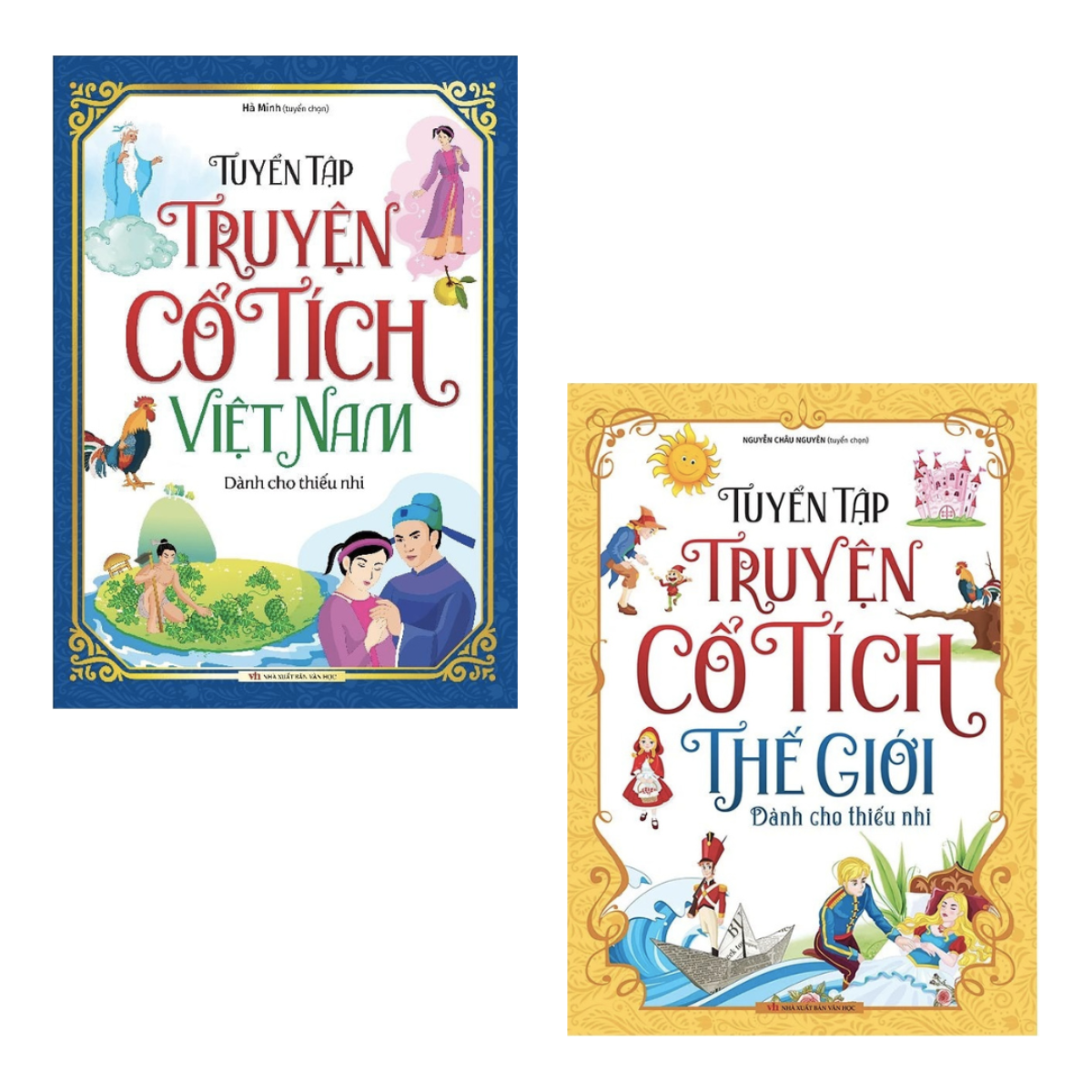 Combo Tuyển Tập Truyện Cổ Tích Việt Nam Và Thế Giới Dành Cho Thiếu Nhi (2 Cuốn)