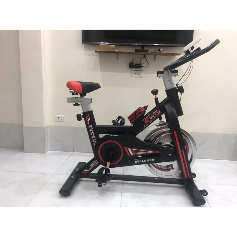 Xe đạp tập thể dục Air bike Gh-709 (Cảm biến nhịp tim) - kèm ảnh, video thật