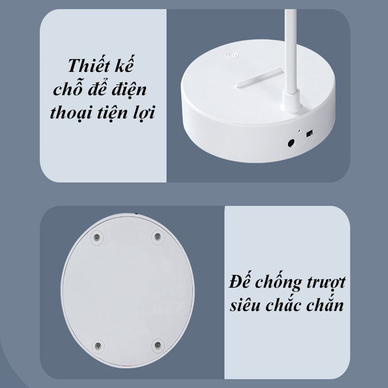 Đèn Học Chống Cận Để Bàn Xoay 360 Độ - Bóng Led Đèn Để Bàn Xoay 360 Độ - Đèn Học, Đèn Làm Việc