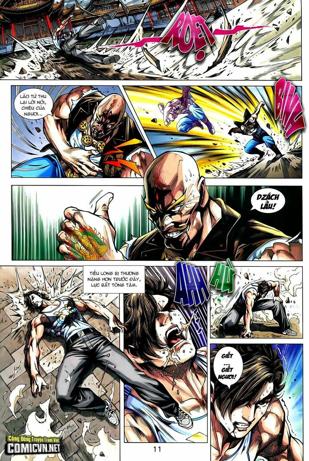 tân tác long hổ môn chapter 725 11