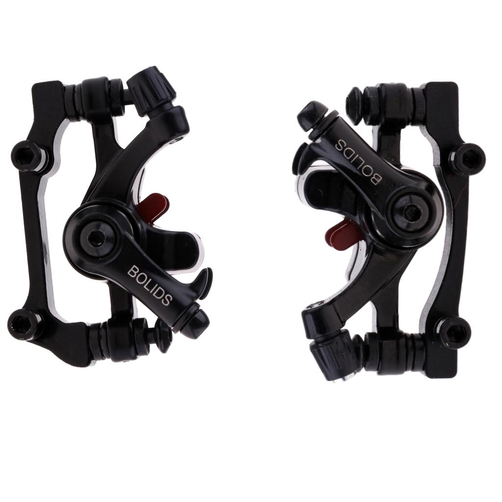 Durable Black Aluminum Alloy Bike Front Disc Brake Caliper For MTB