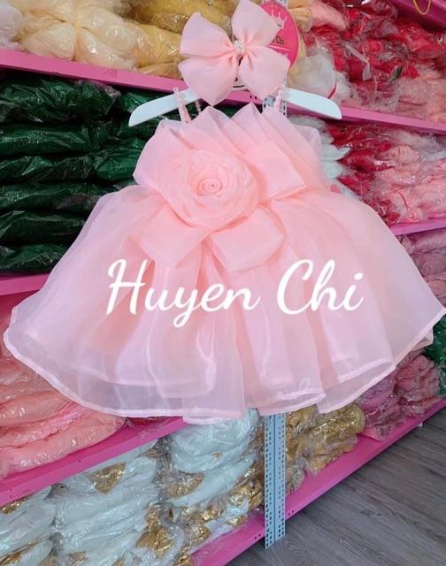 Đầm Yếm Công chúa hoa hồng