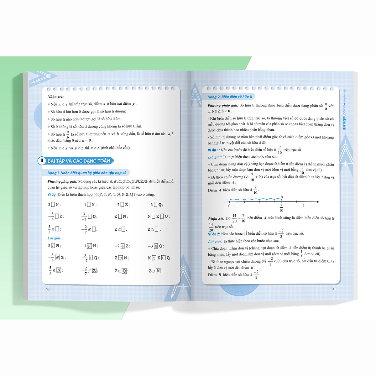 Sổ Tay Kiến Thức - Phương Pháp - Dạng Bài Đại Số Và Hình Học Toán lớp 7