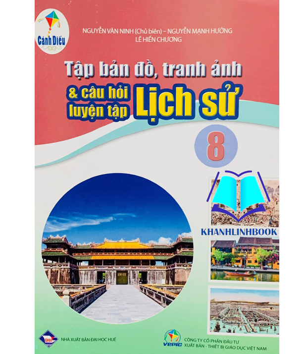 Sách - Tập bản đồ tranh ảnh & câu hỏi luyện tập Lịch sử 8