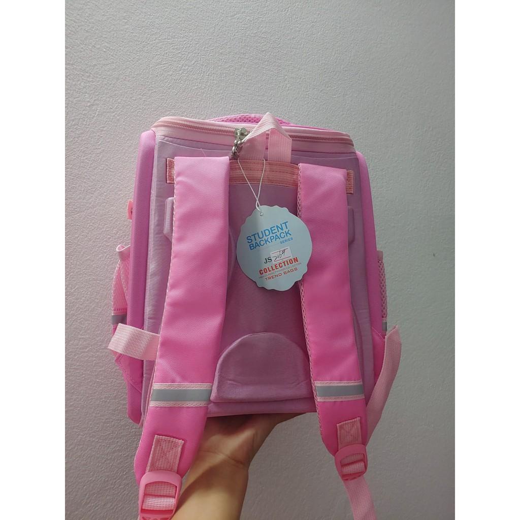 Cặp/ Balo chống gù tiểu học cho bé gái cấp 1 hàng siêu nhẹ, siêu êm
