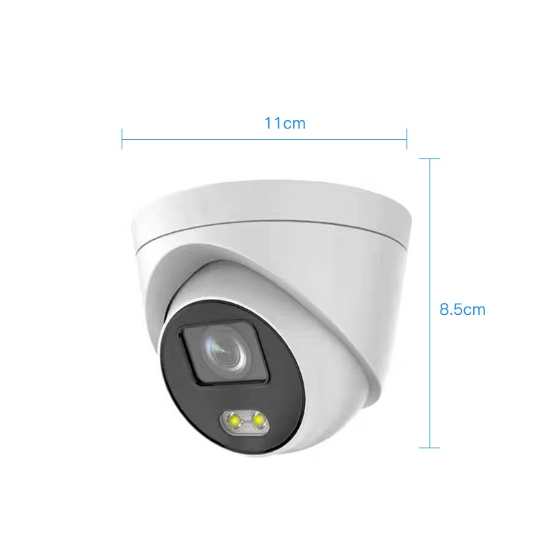 Camera IP Dome có dây trong nhà, góc rộng, chuẩn HD 4.0mp