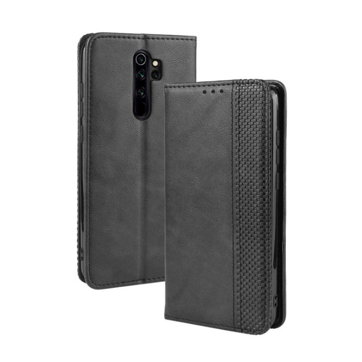 Bao da Flip Wallet Leather dạng ví đa năng siêu bền siêu êm dành cho Xiaomi Redmi Note 8 Pro