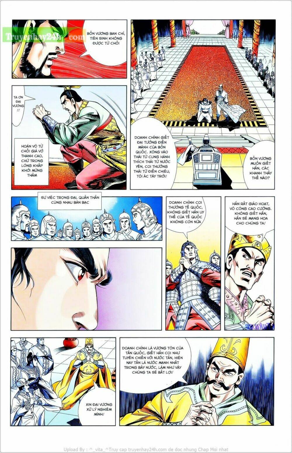 thiên tử truyền kỳ 2 - tần vương doanh chính chapter 24 12