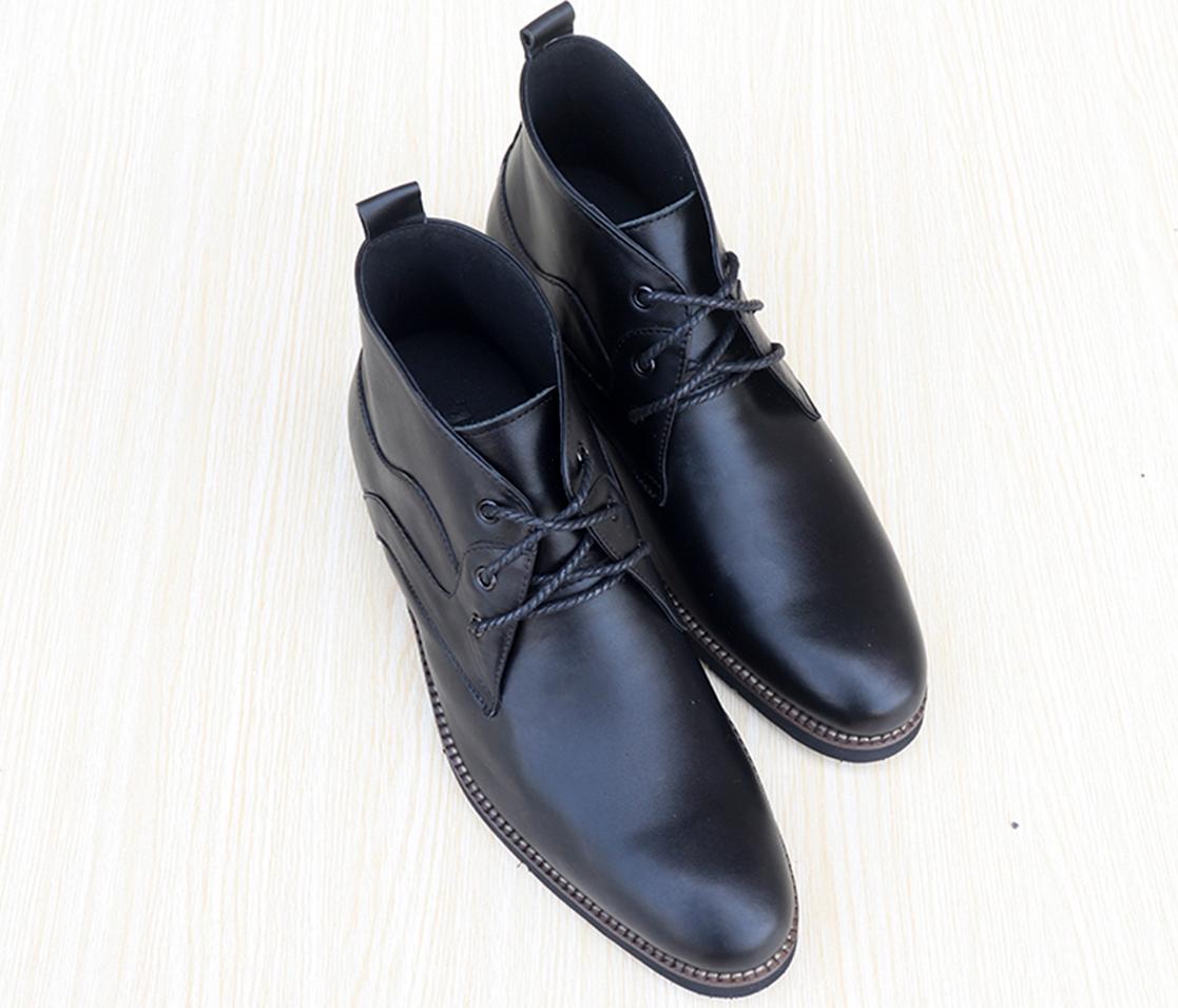 GIÀY TĂNG CHIỀU CAO - GIÀY CAO DÀNH CHO NAM GIỚI T&amp;TRA S1078 BOOTS - CAO 7CM GIÀY ĐỘN NAM CAO VƯỢT TRỘI