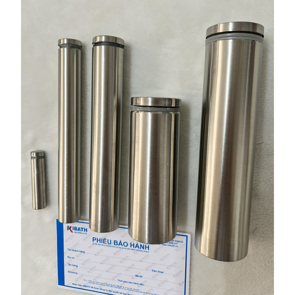 Ốc Chân Kính, Trụ Inox, Ốc Chân Kính Inox, Ốc Cách Tường, Ốc Bắt Kiếng Inox Kibath KB-V017
