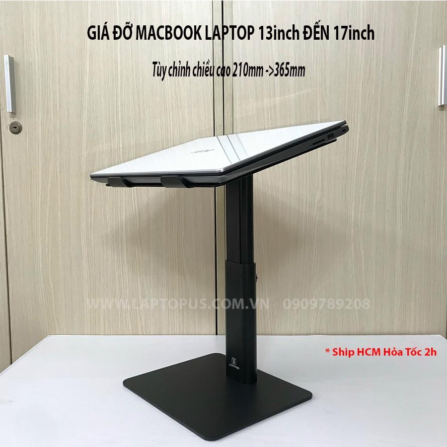 Kệ Giá Đỡ Laptop Nâng Độ Cao 14 15 17 inch Hợp Kim Nhôm