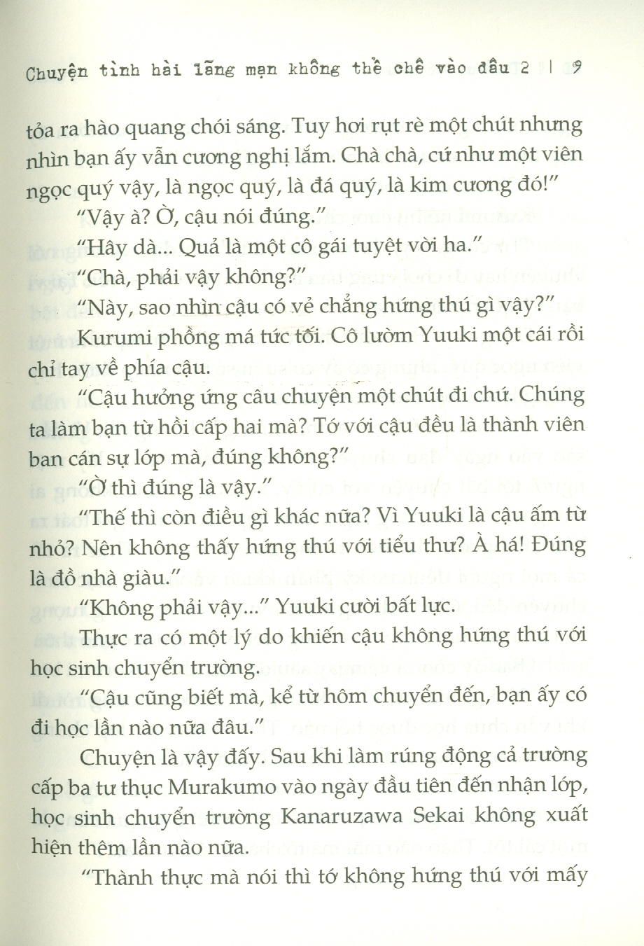 Chuyện tình hài lãng mạn không thể chê vào đâu 2