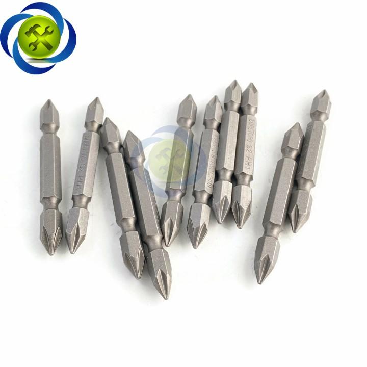 Mũi vặn vít 2 đầu PH1 Suretorq 1563-1001 PL màu xám dài 65mm