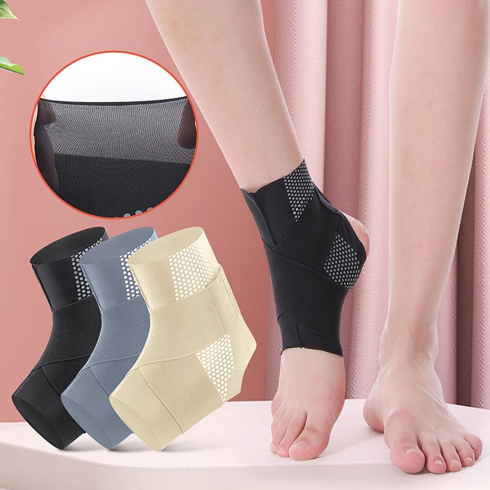 1PC Niềng tay Nẹp mắt cá chân Mở gót chân mở rộng mắt cá chân Bảo vệ Hỗ trợ khớp mắt cá chân Color: Black Size: 2XL
