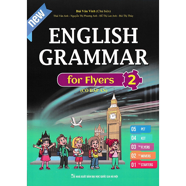 Combo English Grammar For Flyers 1 + 2 (Có Đáp Án) (Bộ 2 Cuốn) - MT