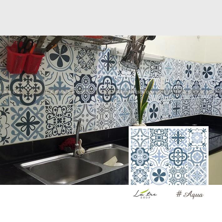 Decal dán bếp chống nước, chống nhiệt - Aqua