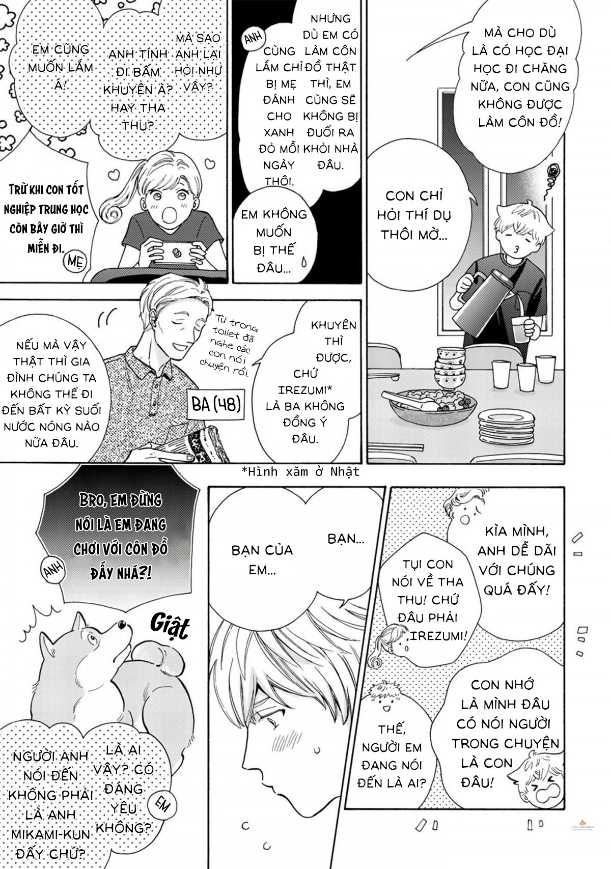 ngôi sao hạng nhất được vẽ bằng nụ hôn chapter 5 17