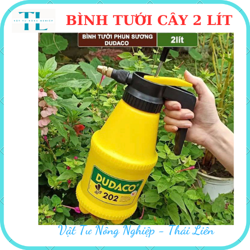 Bình Tưới Cây Phun Sương Dudaco 2 Lít - Bình Xịt Tưới Cây 2 Lít - Dễ Sử Dụng - Độ Bền Cao