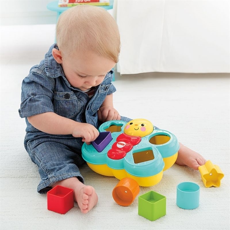 Đồ Chơi FISHER PRICE Đồ Chơi Nhận Dạng Hình Khối Chú Bướm Ngộ Nghĩnh CDC22