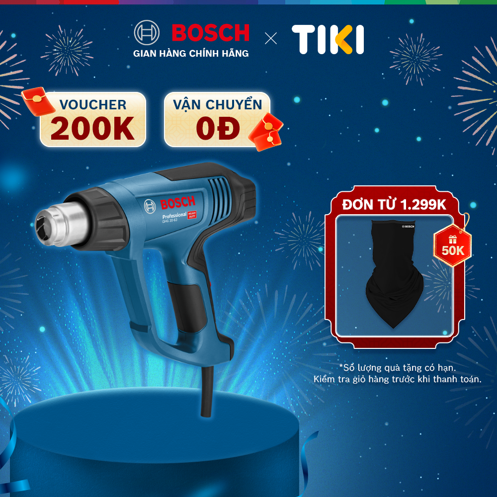 Máy thổi hơi nóng Bosch GHG 20-63