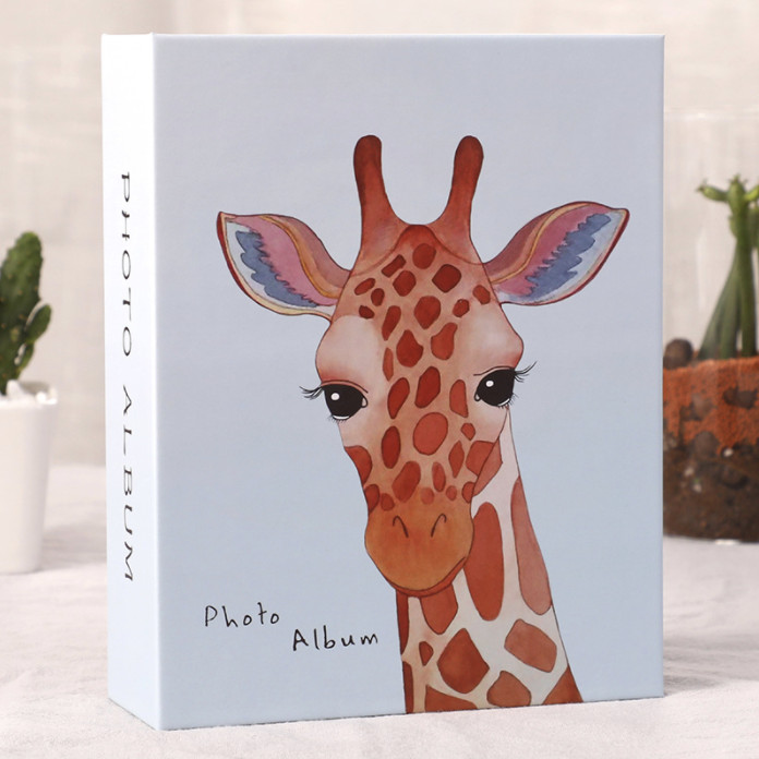 Album ảnh họa tiết Animal cute 100 ảnh hình chú hươu cao cổ